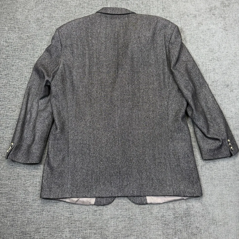 Hugo‎ Boss Sport Coat Men's 46R Gray Einstein Silk Wool Blazer USA